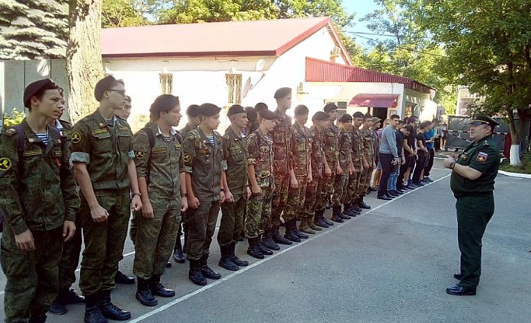 Учебные сборы юношей десятых классов в 2020 году